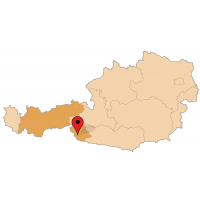 ligging van Außervillgraten