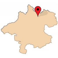 ligging van Berndorf