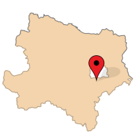 ligging van Biedermannsdorf