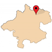 ligging van Eckartsbrunn