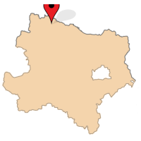 ligging van Eggersdorf