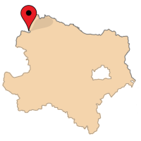 ligging van Ehrendorf