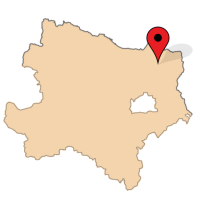 ligging van Eibesthal