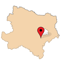 ligging van Einöde
