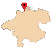 ligging van Erdmannsdorf