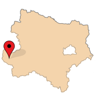 ligging van Erkersdorf