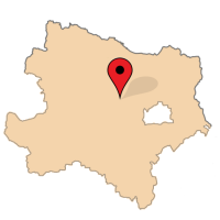 ligging van Erpersdorf