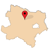 ligging van Feuersbrunn