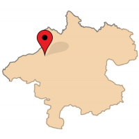 ligging van Forchtenau