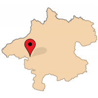 ligging van Frankenmarkt