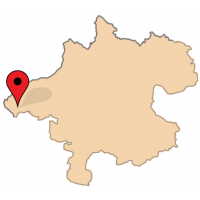 ligging van Franking