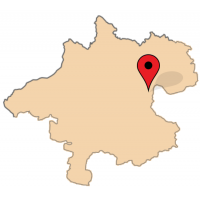 ligging van Franzberg