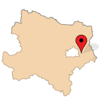 ligging van Franzensdorf
