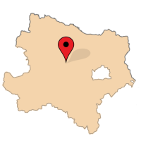 ligging van Franzhausen