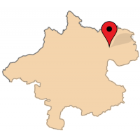 ligging van Friensdorf