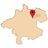 ligging van Froschberg