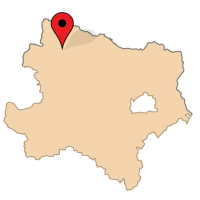 ligging van Ganz