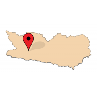 ligging van Gatschach