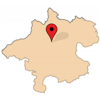 ligging van Gebersdorf