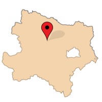 ligging van Gedersdorf