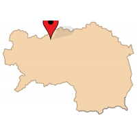 ligging van Gesäuseeingang