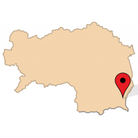 ligging van Giesselsdorf