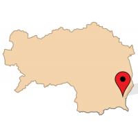 ligging van Gießelsdorfberg