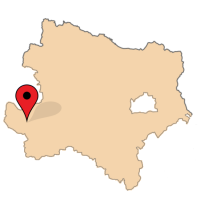ligging van Gimpersdorf