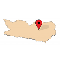 ligging van Glantschach