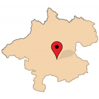 ligging van Gnadelsdorf