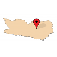 ligging van Gradenegg