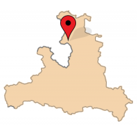 ligging van Grödig