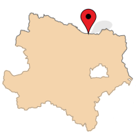 ligging van Großkadolz