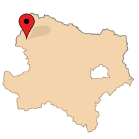 ligging van Grossschönau