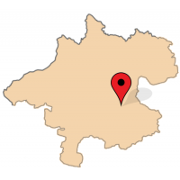 ligging van Grünburg