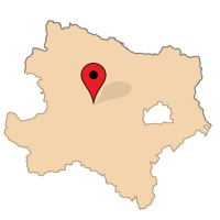 ligging van Grünz