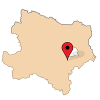 ligging van Gumpoldskirchen