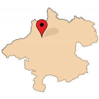 ligging van Güttling