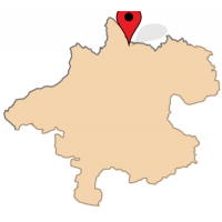 ligging van Hartmannsdorf
