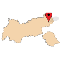 ligging van Haselwand