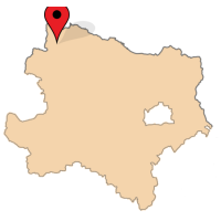 ligging van Haslau