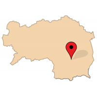 ligging van Hausmannstätten