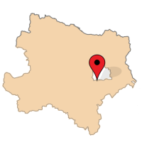 ligging van Heidesiedlung