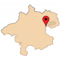 ligging van Hiesendorf