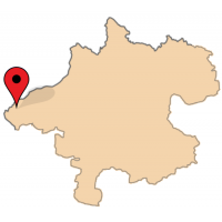 ligging van Hochburg-Ach