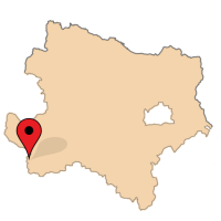 ligging van Hohenlehen