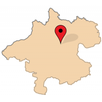 ligging van Holzhausen