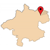 ligging van Hundsdorf