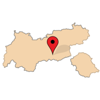 ligging van Innerschmirn