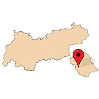 ligging van Innervillgraten